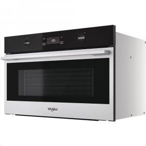 Whirlpool W7 MD540 beépíthető mikrohullámú sütő acélszürke